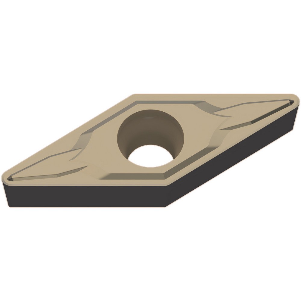 Turning Inserts; Relief Angle: 7.000 ; Insert Style: VCMT ; Corner Radius (mm): 0.40 ; Corner Radius (Inch): 1/64 ; Corner Radius (Decimal Inch): 0.0156 ; Included Angle: 35.00