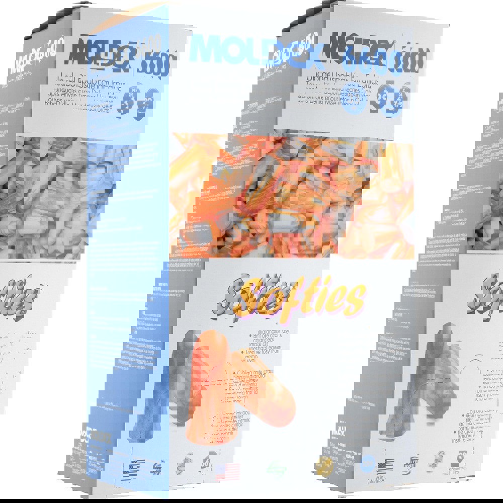 Earplugs: 33 dB, Non-PVC Foam, Bullet, Roll Down, Uncorded