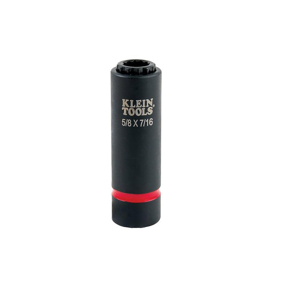 Impact Sockets; Socket Size (Decimal Inch): 0.4380 ; Number Of Points: 12 ; Drive Style: Square ; Material: Steel ; Insulated: No ; Non-sparking: No