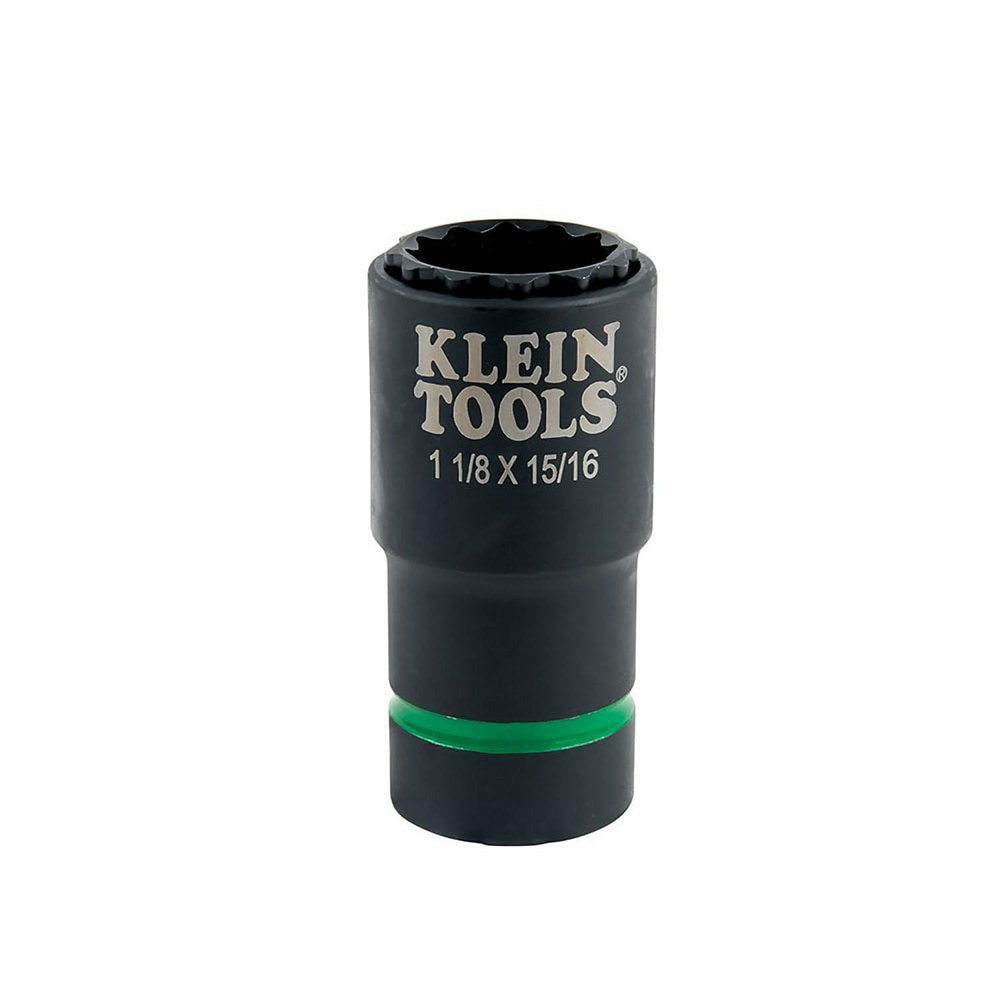 Impact Sockets; Socket Size (Decimal Inch): 0.9380 ; Number Of Points: 12 ; Drive Style: Square ; Material: Steel ; Insulated: No ; Non-sparking: No