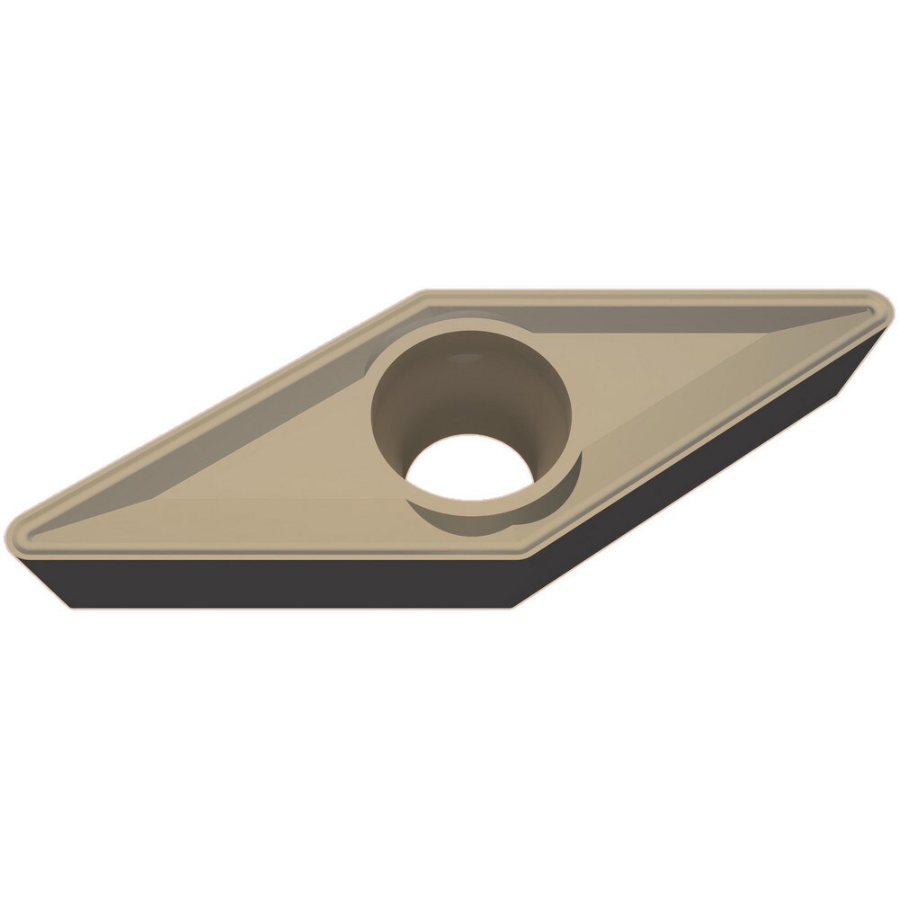 Turning Inserts; Relief Angle: 7.000 ; Insert Style: VCMT ; Corner Radius (mm): 0.40 ; Corner Radius (Inch): 1/64 ; Corner Radius (Decimal Inch): 0.0156 ; Included Angle: 35.00