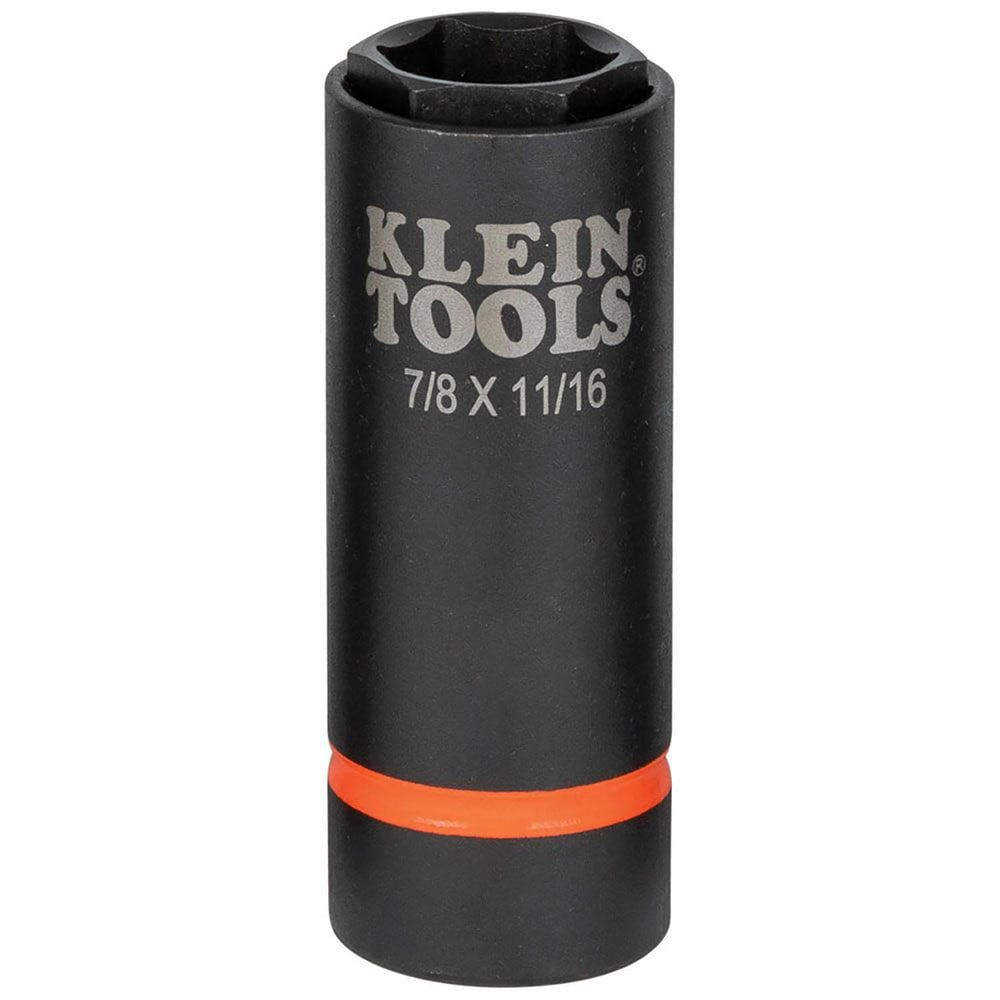 Impact Sockets; Socket Size (Decimal Inch): 0.6880 ; Number Of Points: 6 ; Drive Style: Square ; Material: Steel ; Insulated: No ; Non-sparking: No
