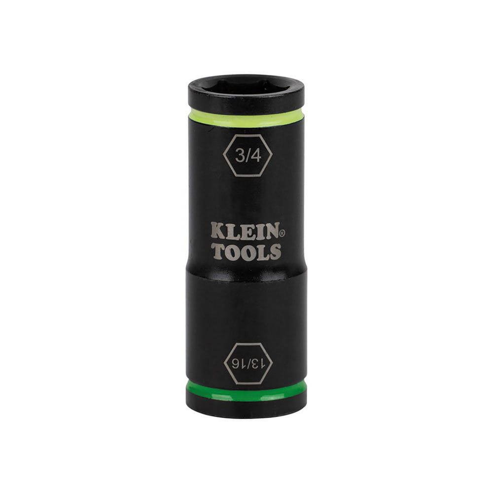 Impact Sockets; Socket Size (Decimal Inch): 0.8130 ; Number Of Points: 6 ; Drive Style: Square ; Material: Steel ; Insulated: No ; Non-sparking: No