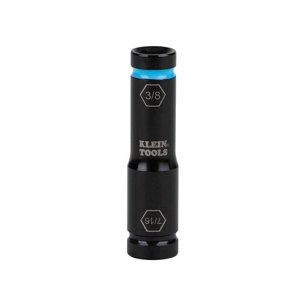 Impact Sockets; Socket Size (Decimal Inch): 0.3750 ; Number Of Points: 6 ; Drive Style: Square ; Material: Steel ; Insulated: No ; Non-sparking: No
