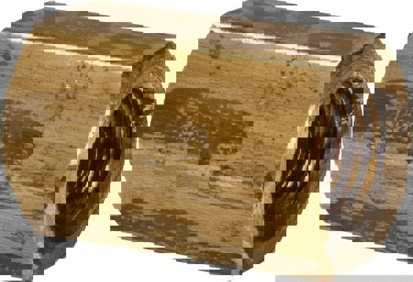 Brass Flared Tube Union Female To Female: 1/4