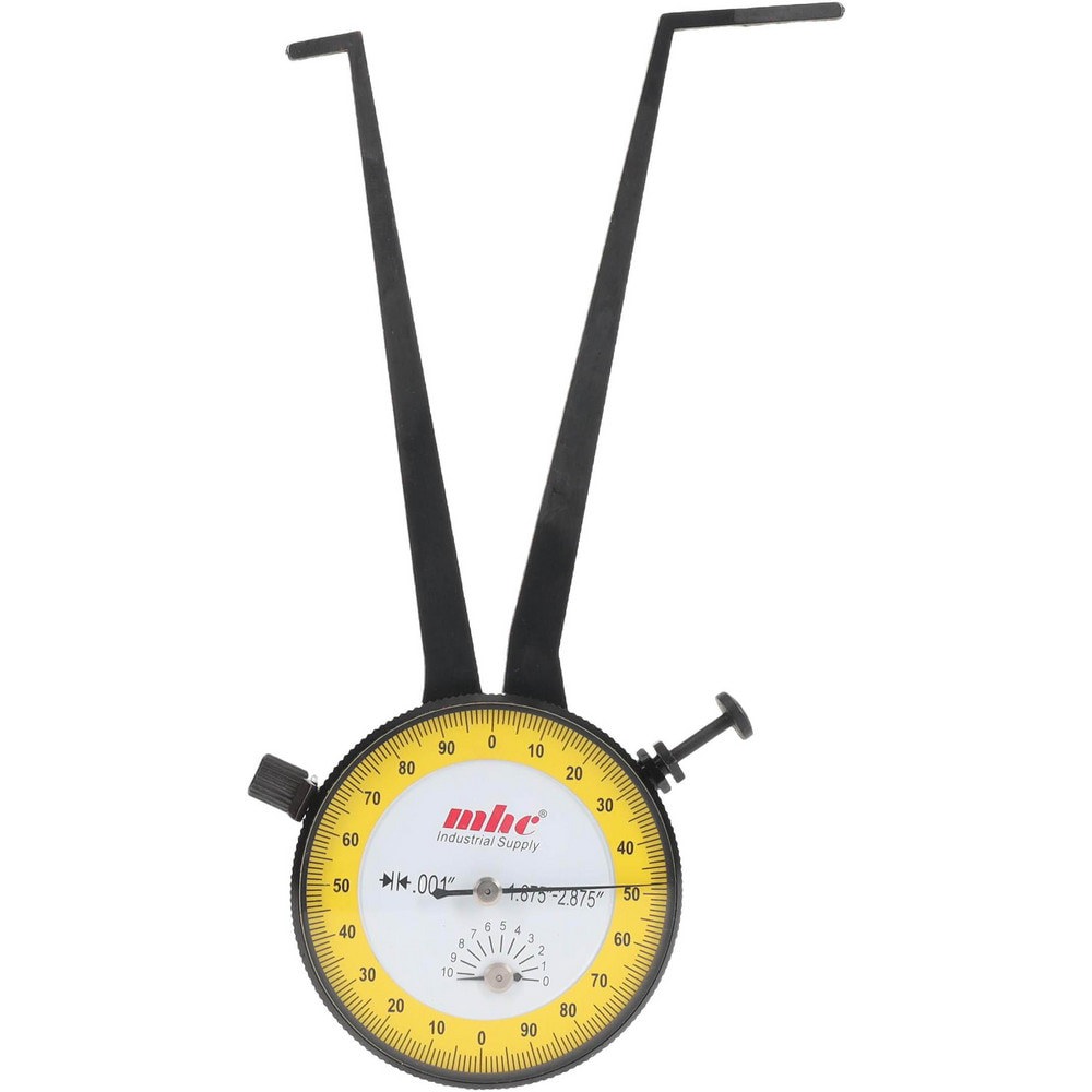 Inside Dial Caliper Gage: 1-7/8 to 2-7/8