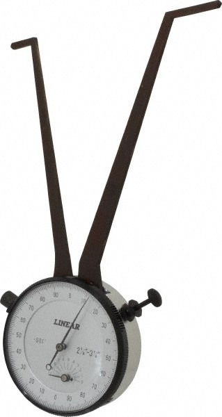 Inside Dial Caliper Gage: 2-1/4 to 3-1/4