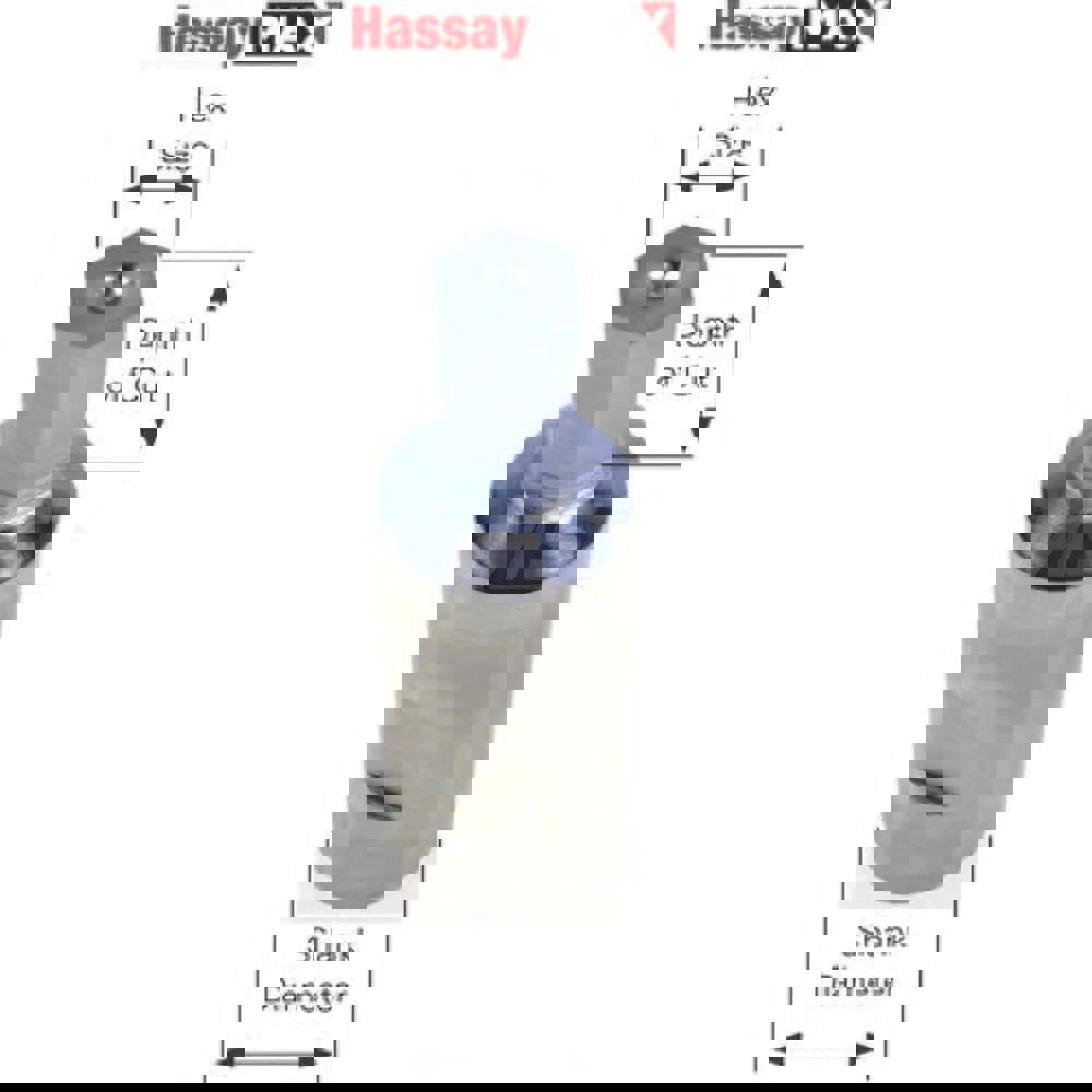 Rotary Broaches; Broaches Type: Hexagon Broaches ; Broach Size: 0.5000in ; Tool Material: Hardened Proprietary Alloy ; Coated: Uncoated ; Broach Body Width: 0.5040in ; Shank Size: 0.5000