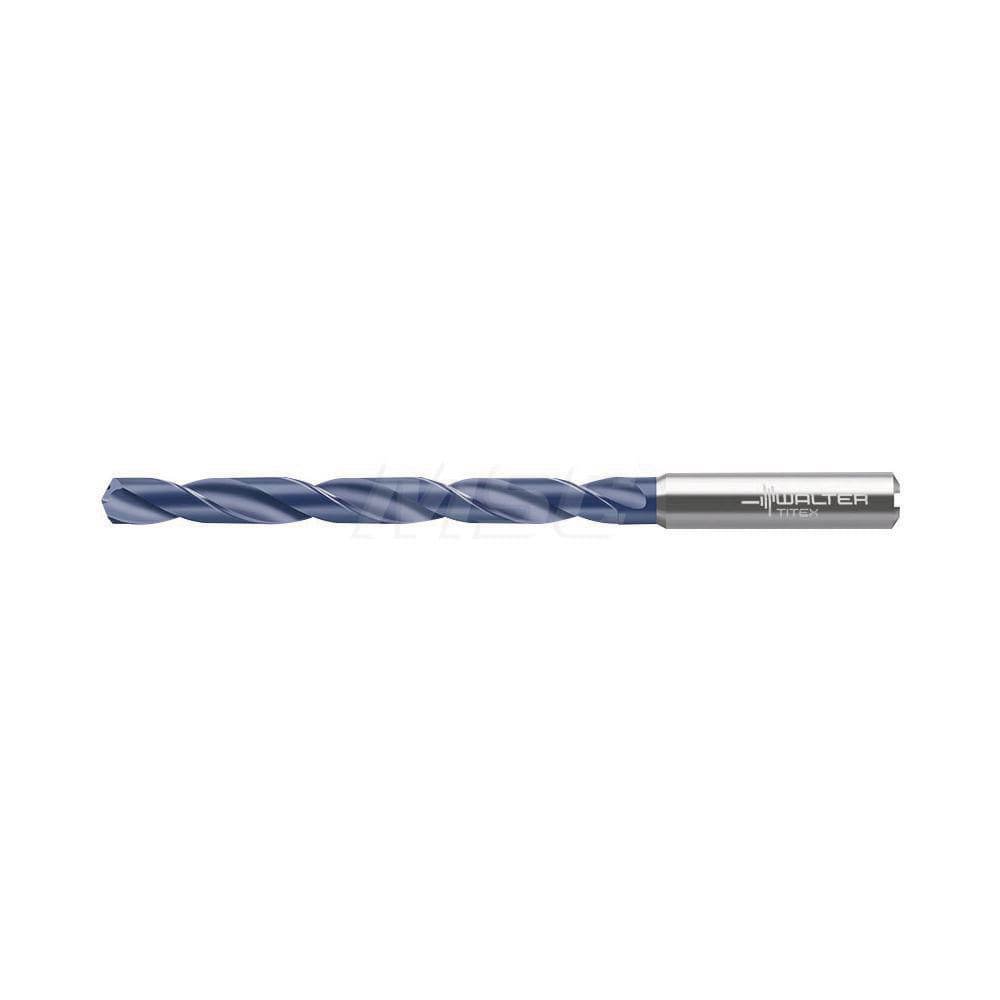 Jobber Length Drill Bit: 6.80 mm (0.2677) Dia, 140 deg, Solid Carbide