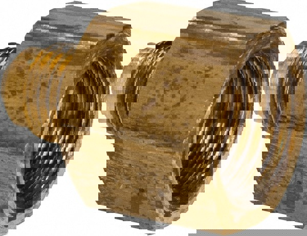 Brass Flared Tube Male Flare to Female Flare: 1/4 x 3/8