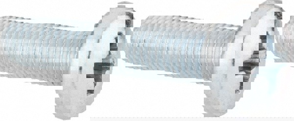 Machine Screw: M5x0.8, 25.00 mm Length Under Head, Pan Head, Phillips