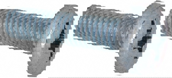 Machine Screw: M6x1, 25.00 mm Length Under Head, Pan Head, Phillips