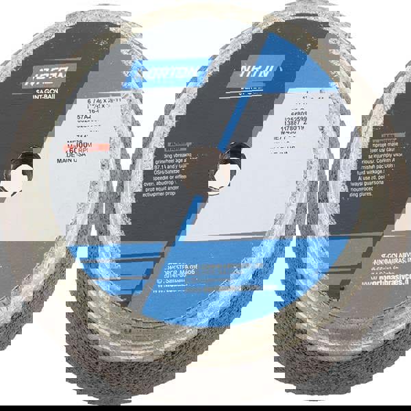 Tool & Cutting Grinding Wheel: 6