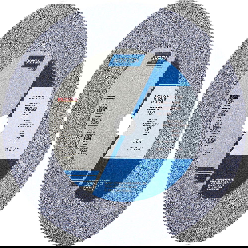 Tool & Cutting Grinding Wheel: 6