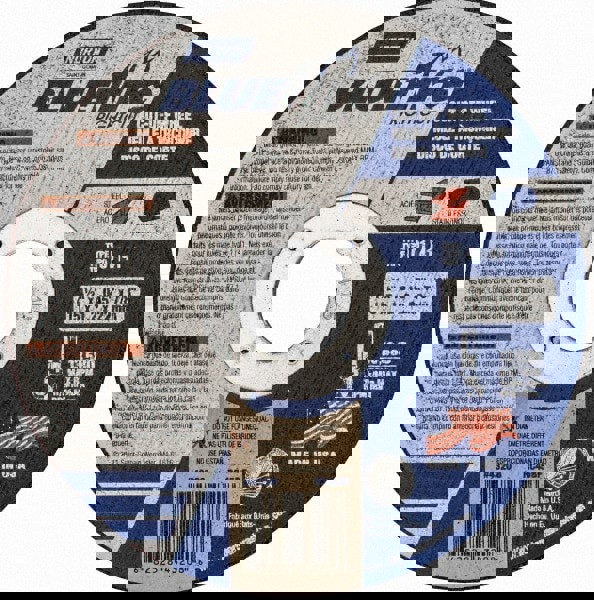 Cut-Off Wheel: Type 1, 4-1/2