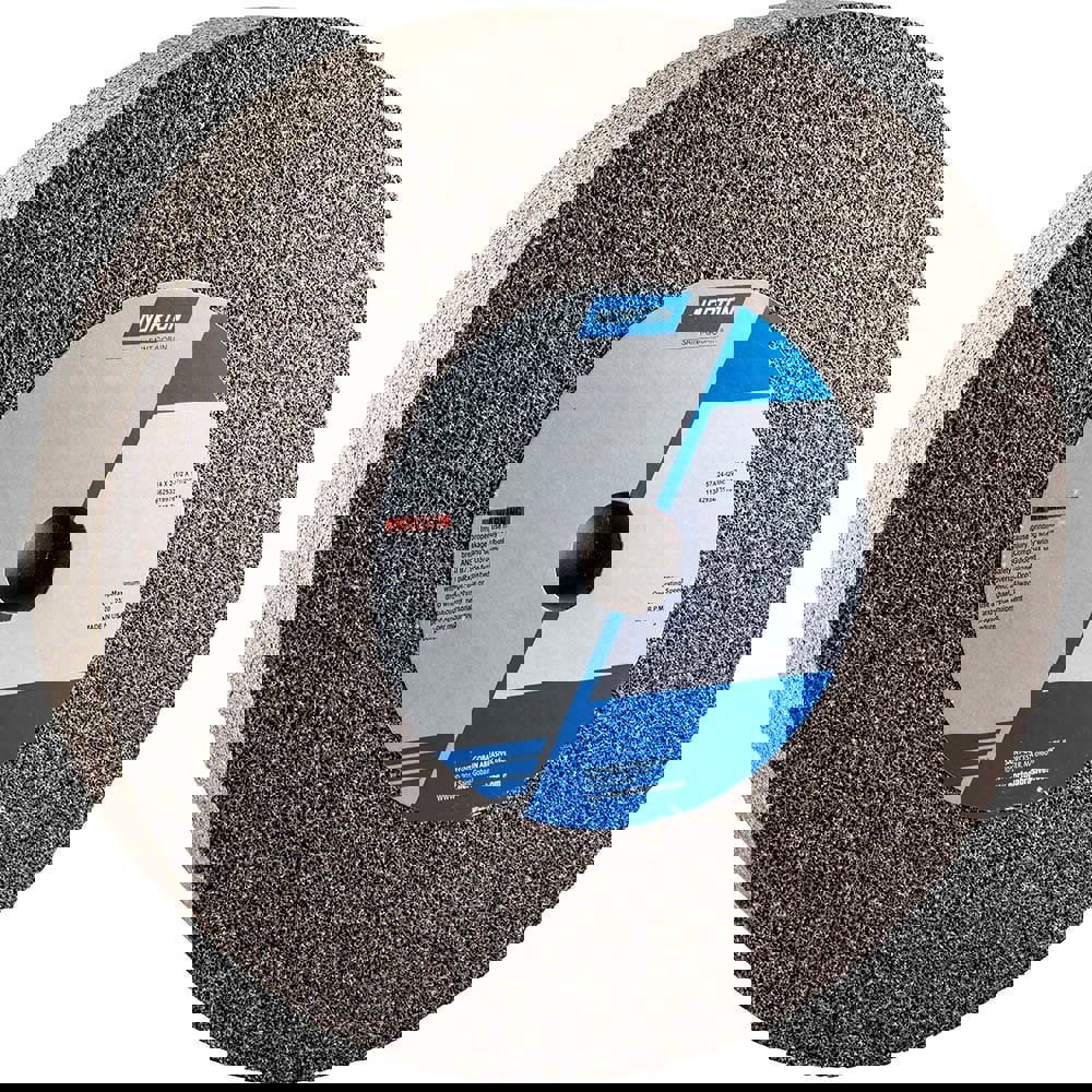 Bench & Pedestal Grinding Wheels; Wheel Thickness (Inch): 2-1/2 ; Hole Diameter (Inch): 1-1/2 ; Grit: 24 ; Grade: Very Coarse ; Abrasive Material: Aluminum Oxide ; Wheel Hardness: Q