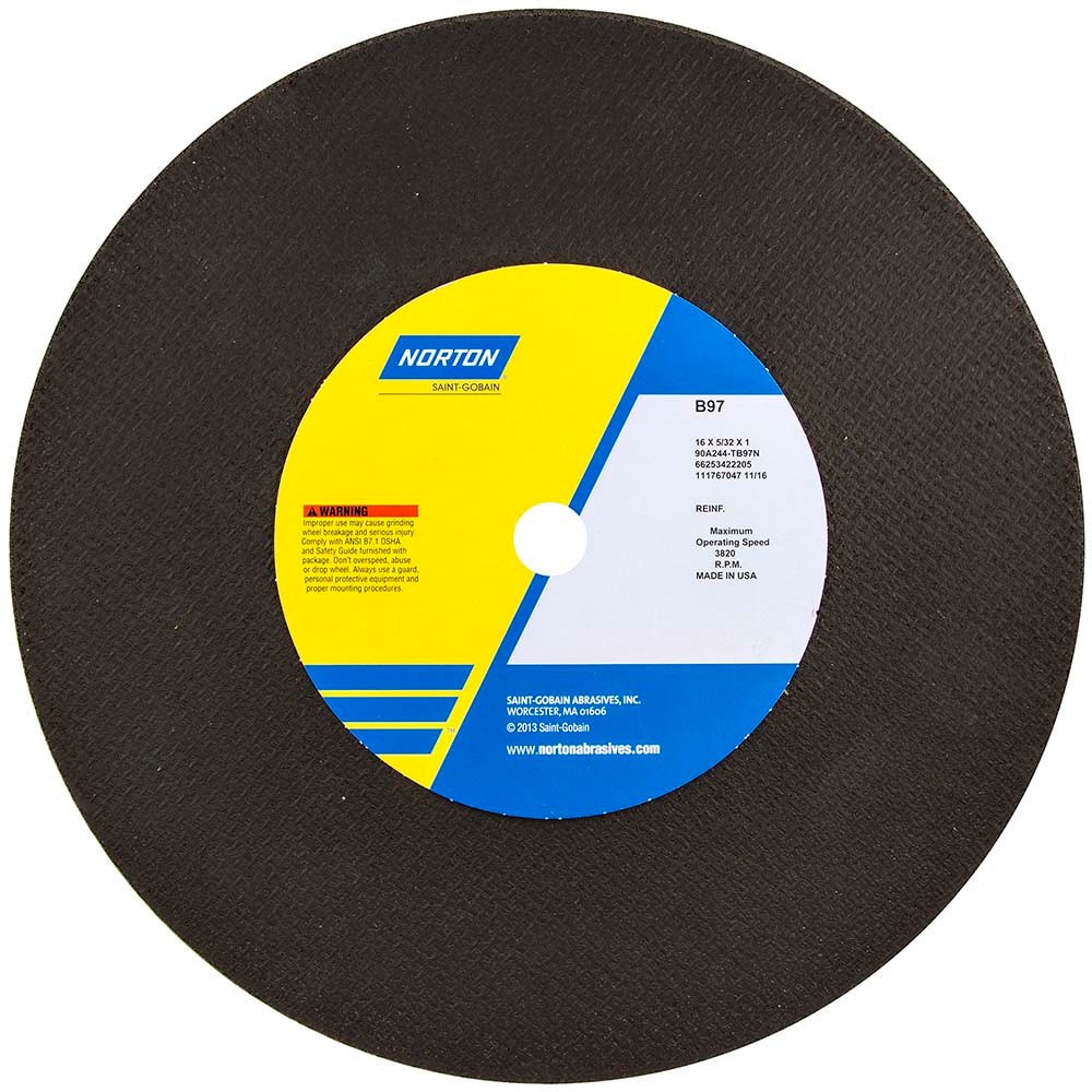 Cut-Off Wheel: 16