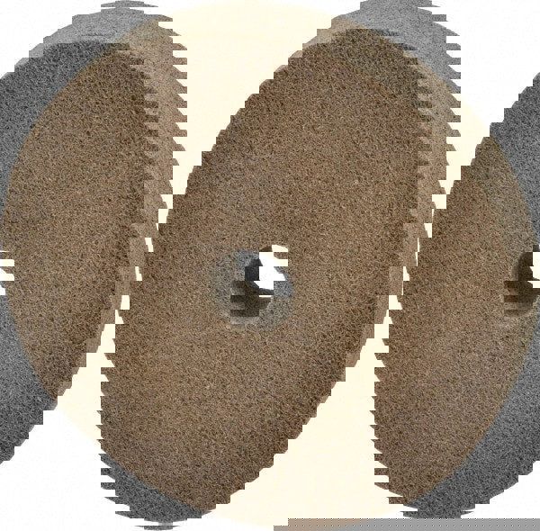 Deburring Wheel: Density 6, Aluminum Oxide