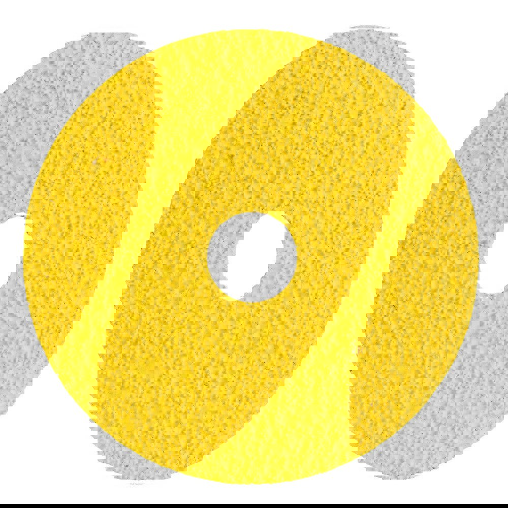 Fiber Discs; Disc Diameter (Inch): 4-1/2 ; Abrasive Material: Ceramic Alumina ; Grit: 36 ; Center Hole Size (Inch): 7/8 ; Attachment Type: Arbor Hole ; Disc Color: Yellow