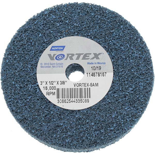 Deburring Wheel: Density 5, Aluminum Oxide