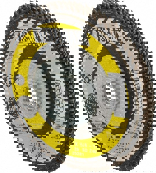 Flap Disc: 5/8-11 Hole, 40 Grit, Zirconia Alumina, Type 29