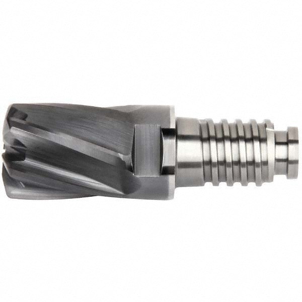 Corner Radius End Mill Head: 6 Flutes
