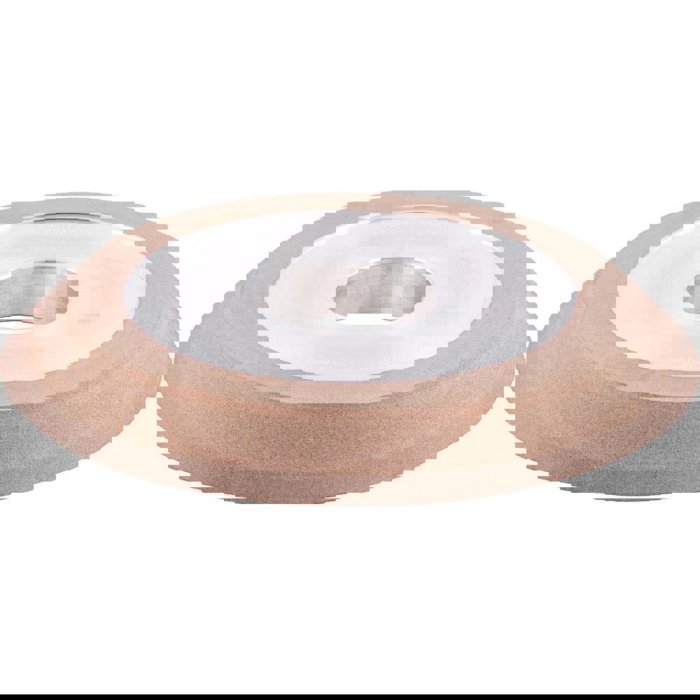 125 x 10 x 31.75 mm V-Prime Diamond Resin Bond 1V1 CNC Wheel