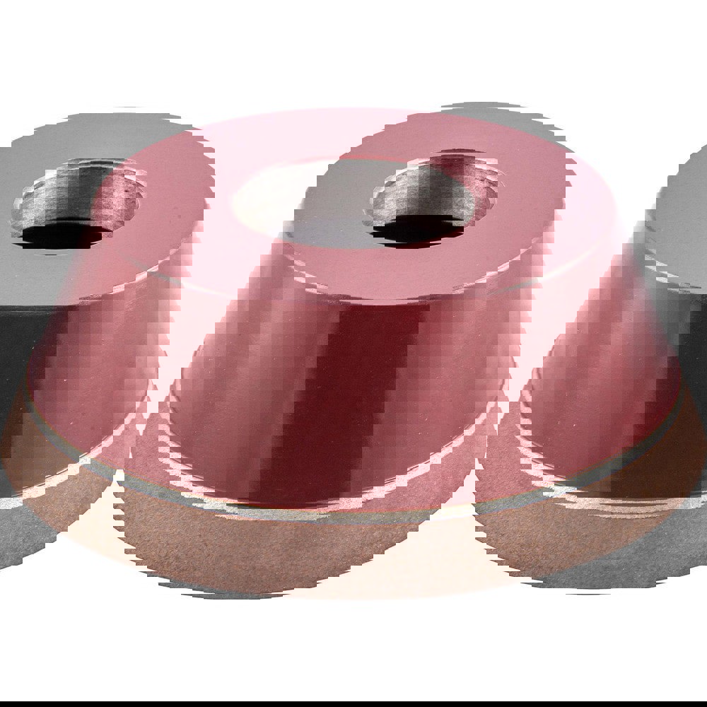 95.25 x 35 x 31.75 mm V-Prime Diamond Resin Bond 11V9 CNC Wheel