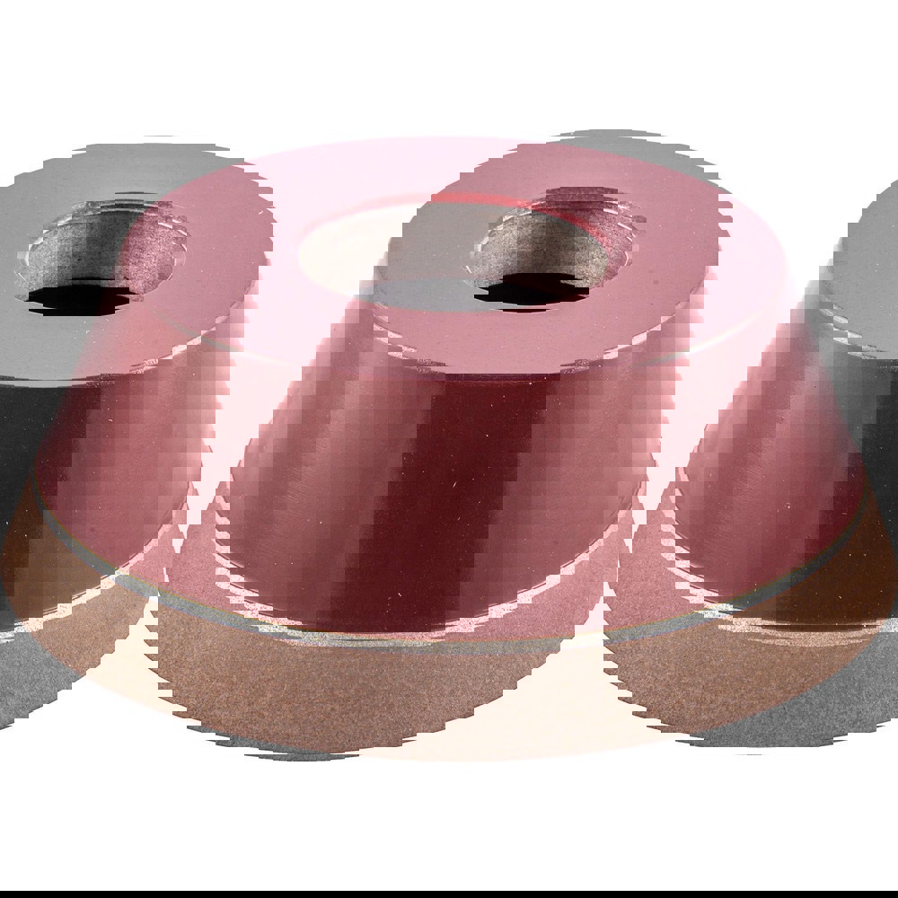 95.25 x 35 x 31.75 mm V-Prime Diamond Resin Bond 11V9 CNC Wheel