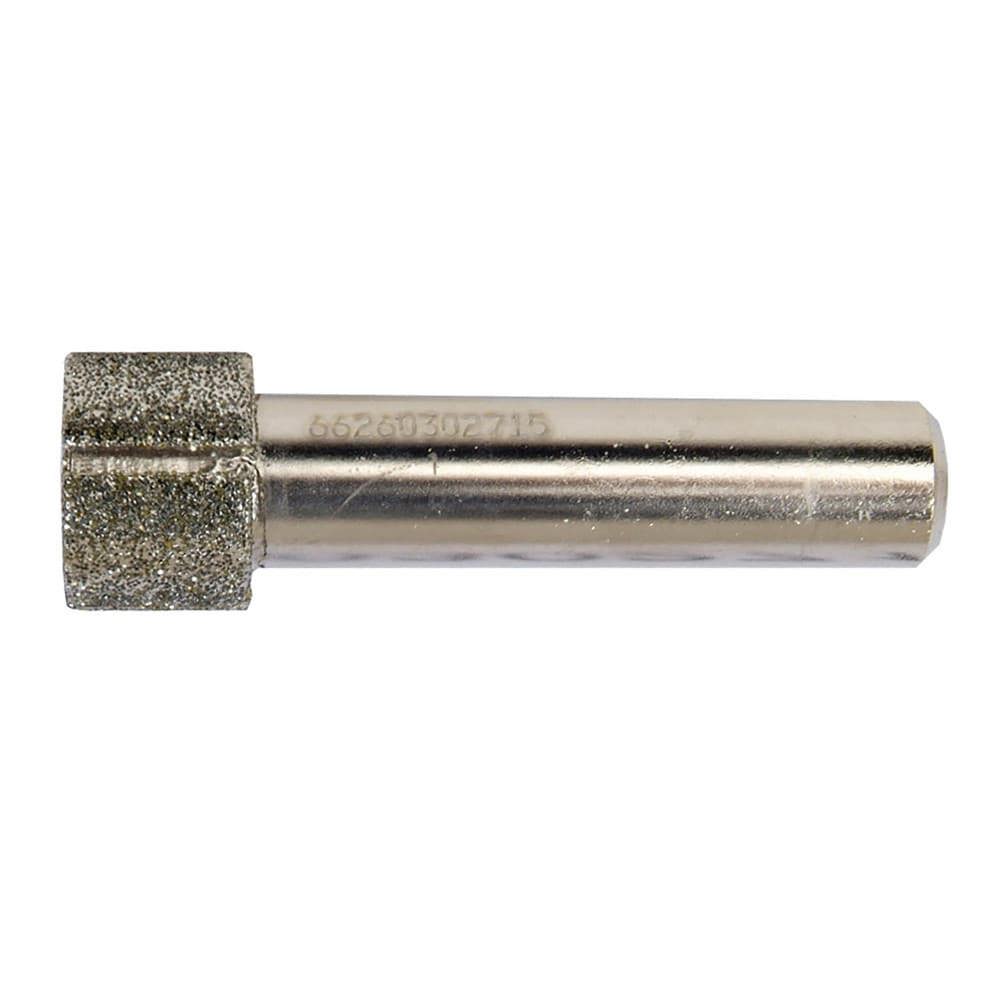 3/4 x 1/2 x 2-1/2 In. Diamond Electroplated Fluted Router 40/50 Grit