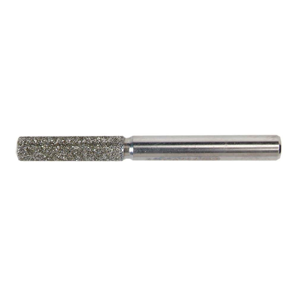 1/4 x 1/4 x 2-1/2 In. Diamond Electroplated Non-Fluted Router 40/50 Grit
