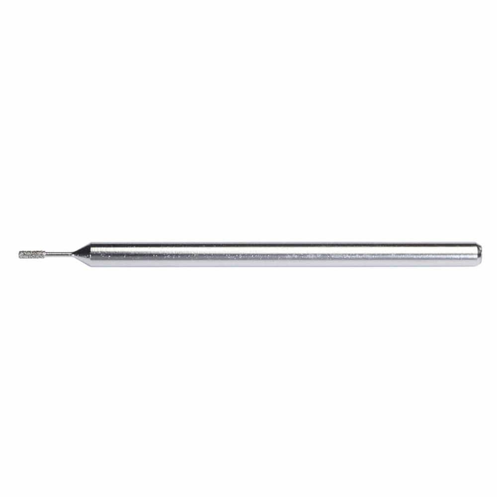 .045 x 1/4 x 1/8 x 2-1/4 In. Diamond Electroplated Series 1000 Mounted Point 100/120 Grit