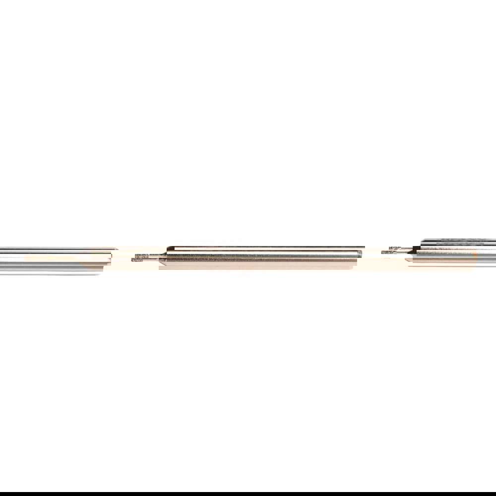 .050 x 1/2 x 1/8 x 2-1/4 In. cBN Electroplated Series 1000 Mounted Point 100/120 Grit