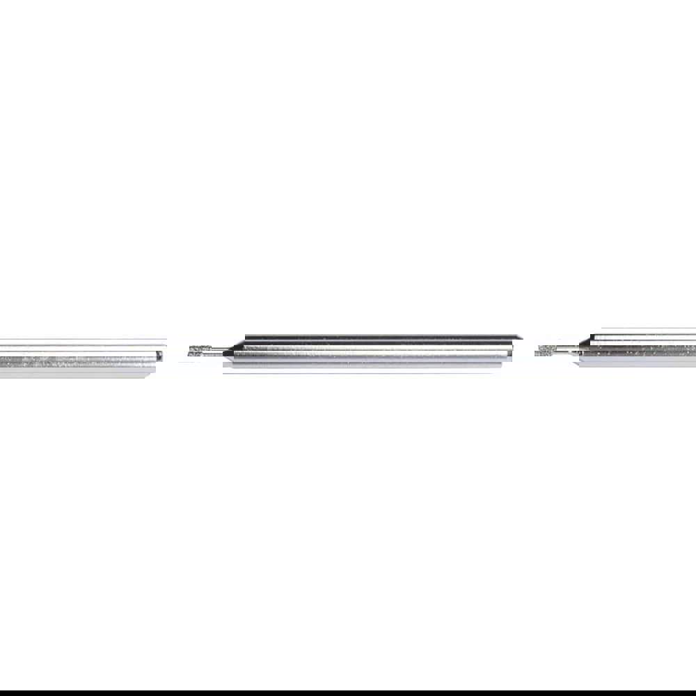 .050 x 1 x 1/8 x 2-1/4 In. Diamond Electroplated Series 1000 Mounted Point 140/170 Grit