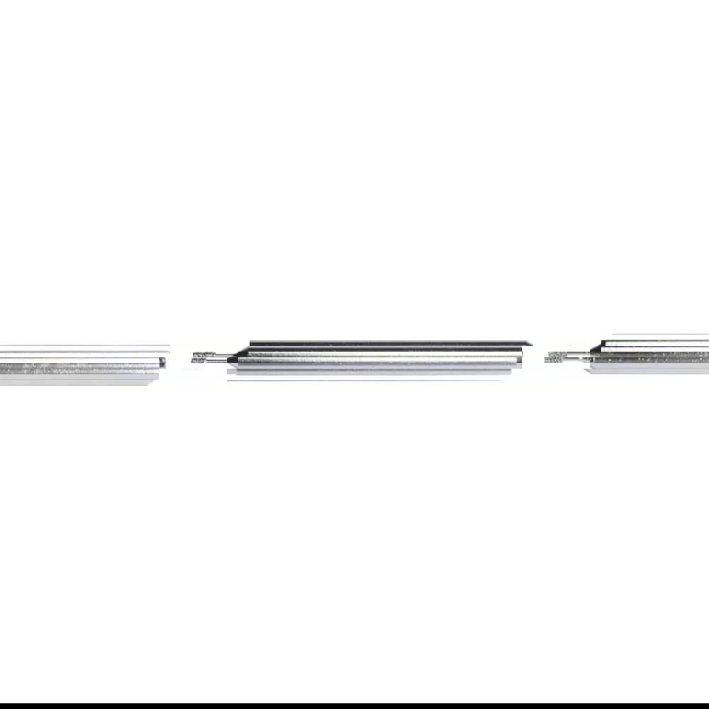 .060 x 1 x 1/8 x 2-1/4 In. Diamond Electroplated Series 1000 Mounted Point 100/120 Grit