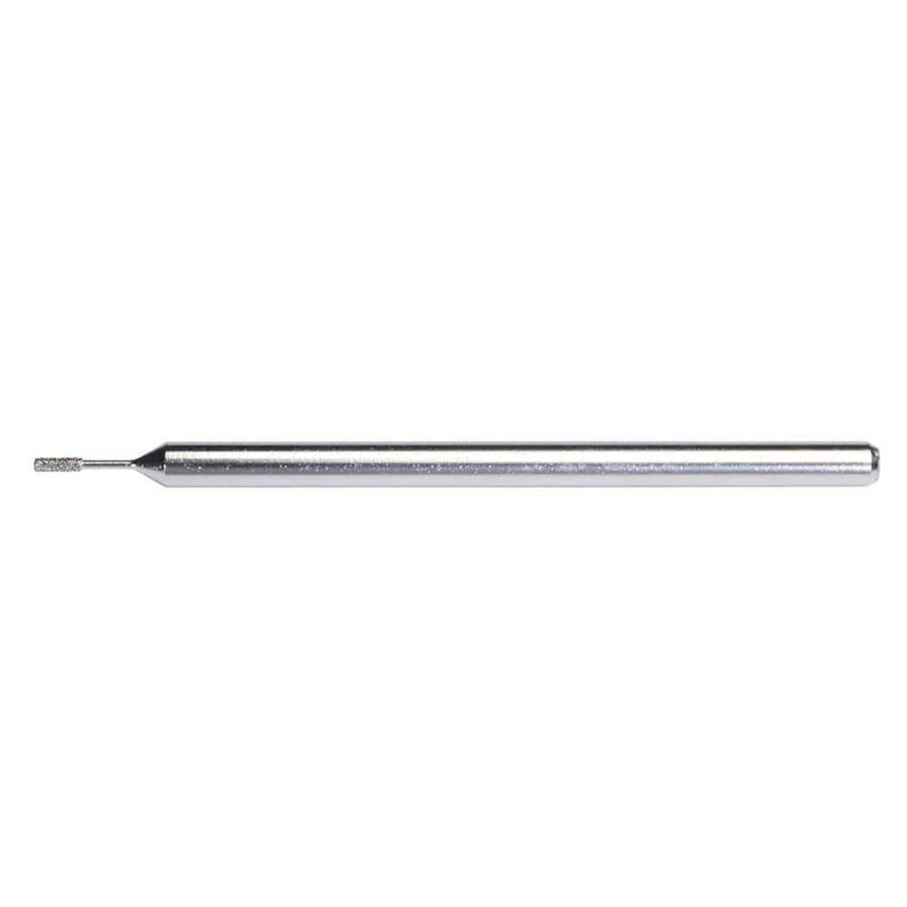 .065 x 1/2 x 1/8 x 2-1/4 In. Diamond Electroplated Series 1000 Mounted Point 200/230 Grit