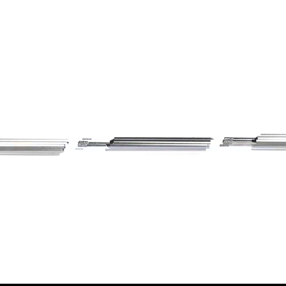 .070 x 1/2 x 1/8 x 2-1/4 In. Diamond Electroplated Series 1000 Mounted Point 140/170 Grit