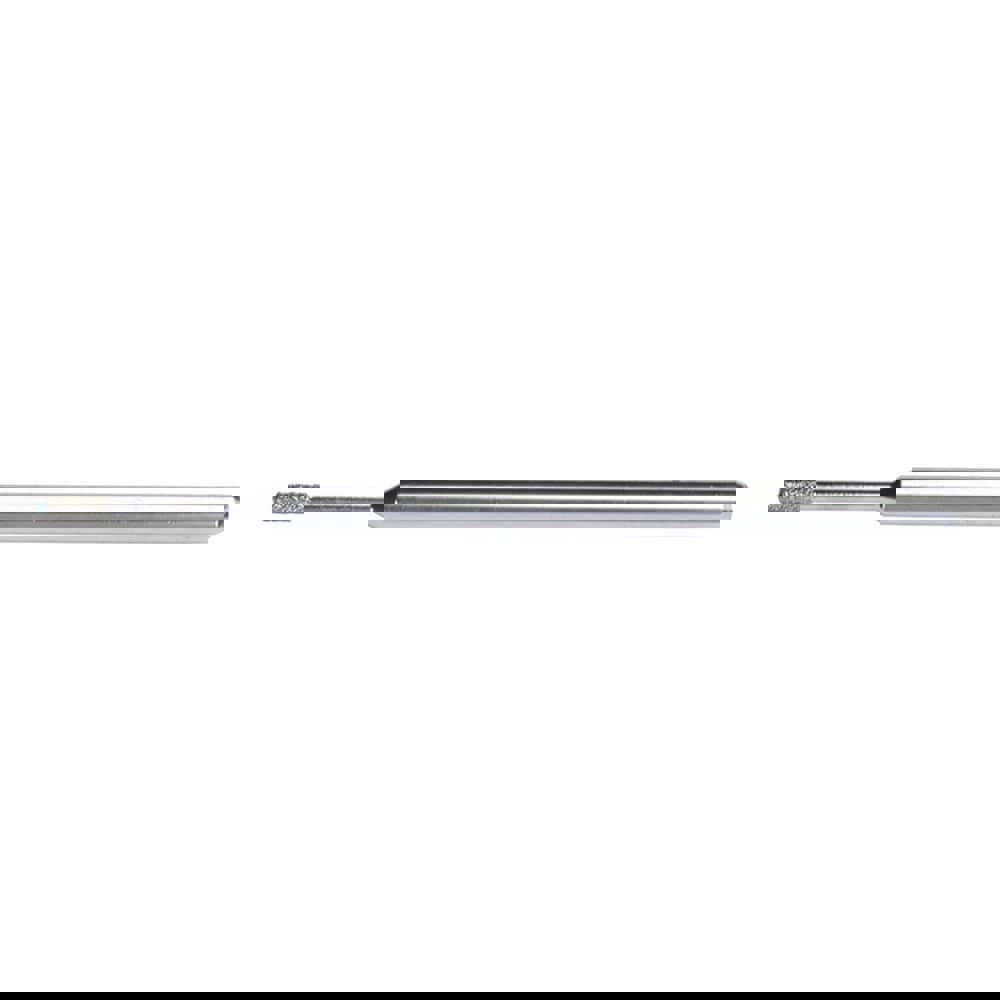 .080 x 1/2 x 1/8 x 2-1/4 In. Diamond Electroplated Series 1000 Mounted Point 100/120 Grit