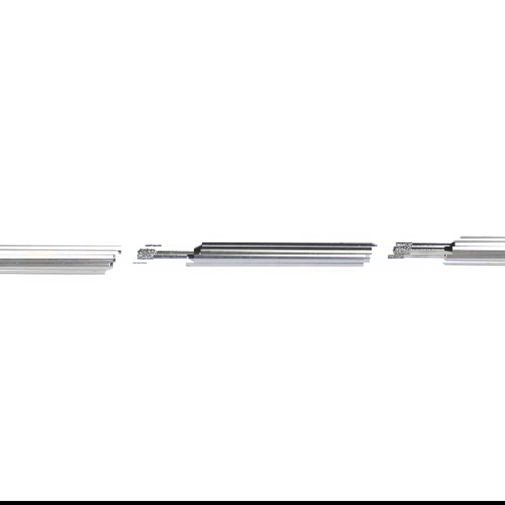 .080 x 1 x 1/8 x 2-1/4 In. Diamond Electroplated Series 1000 Mounted Point 100/120 Grit