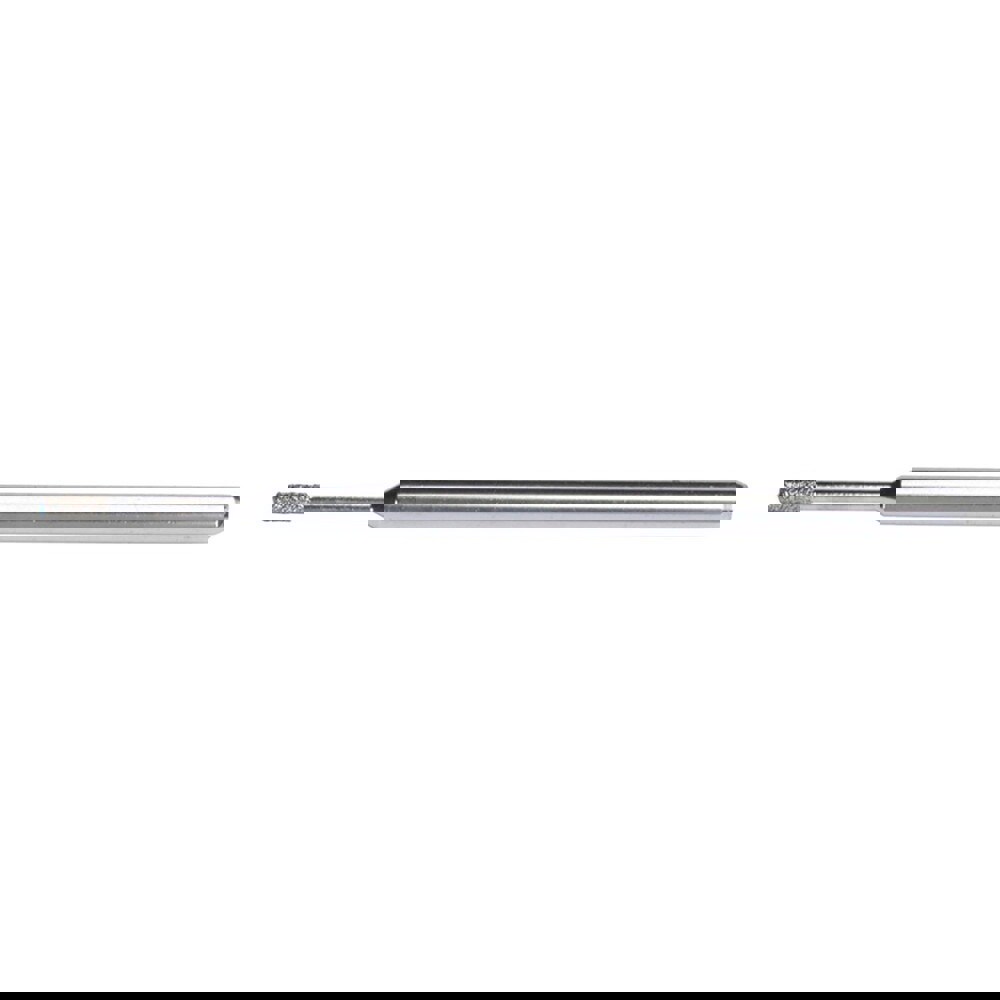 .095 x 1/2 x 1/8 x 2-1/4 In. Diamond Electroplated Series 1000 Mounted Point 100/120 Grit