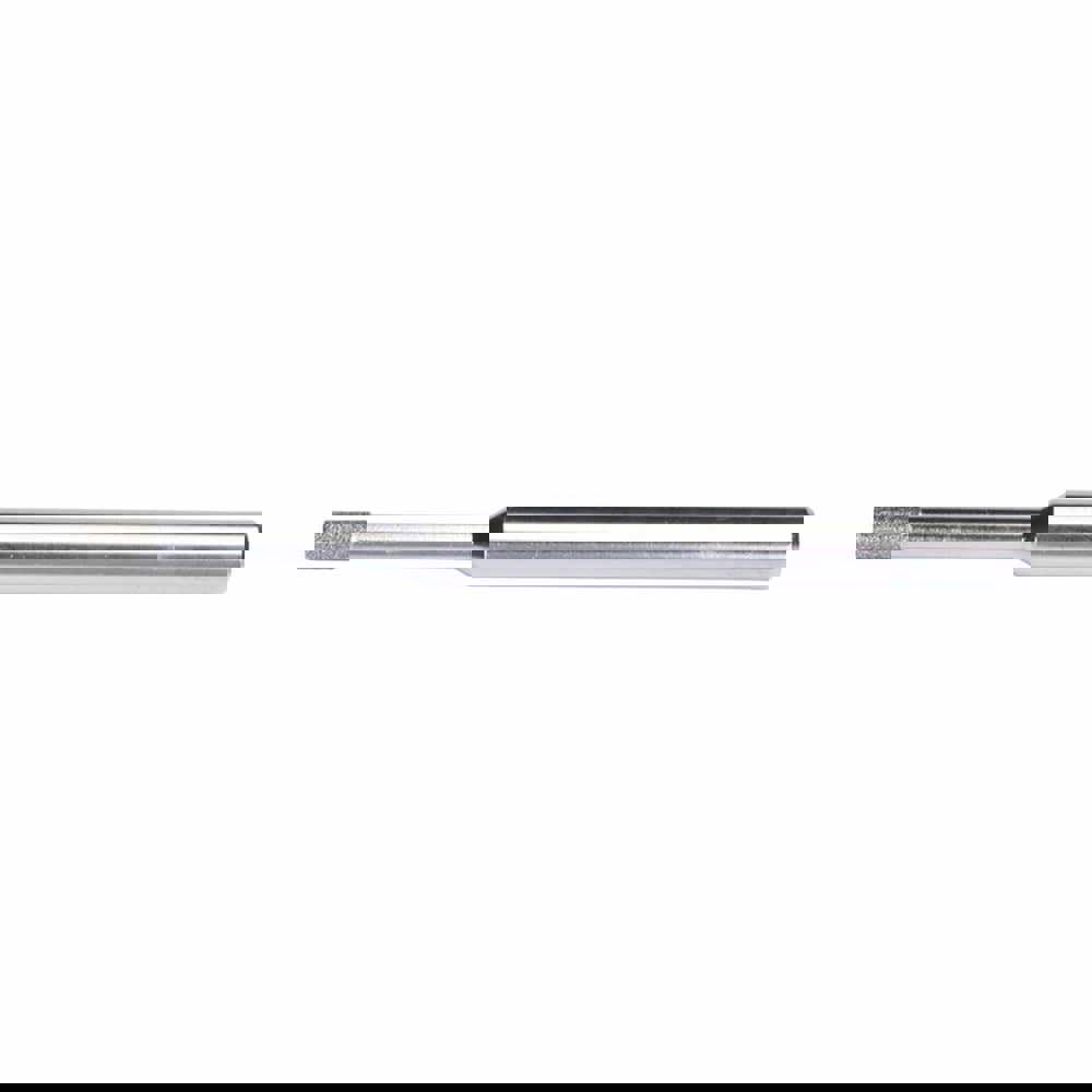 .218 x 1 x 1/4 x 3 In. Diamond Electroplated Series 4000 Mounted Point 200/230 Grit