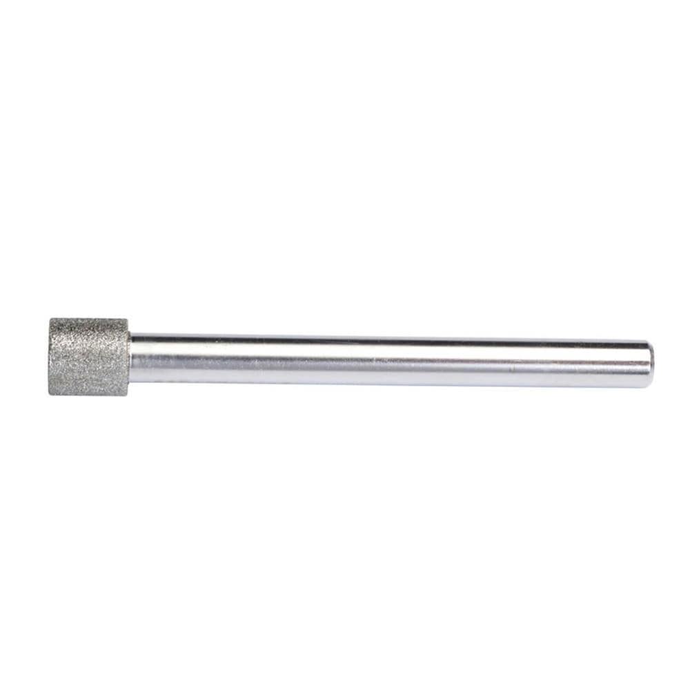 .437 x 1/4 x 3 In. Diamond Electroplated Series 4000 Mounted Point 100/120 Grit