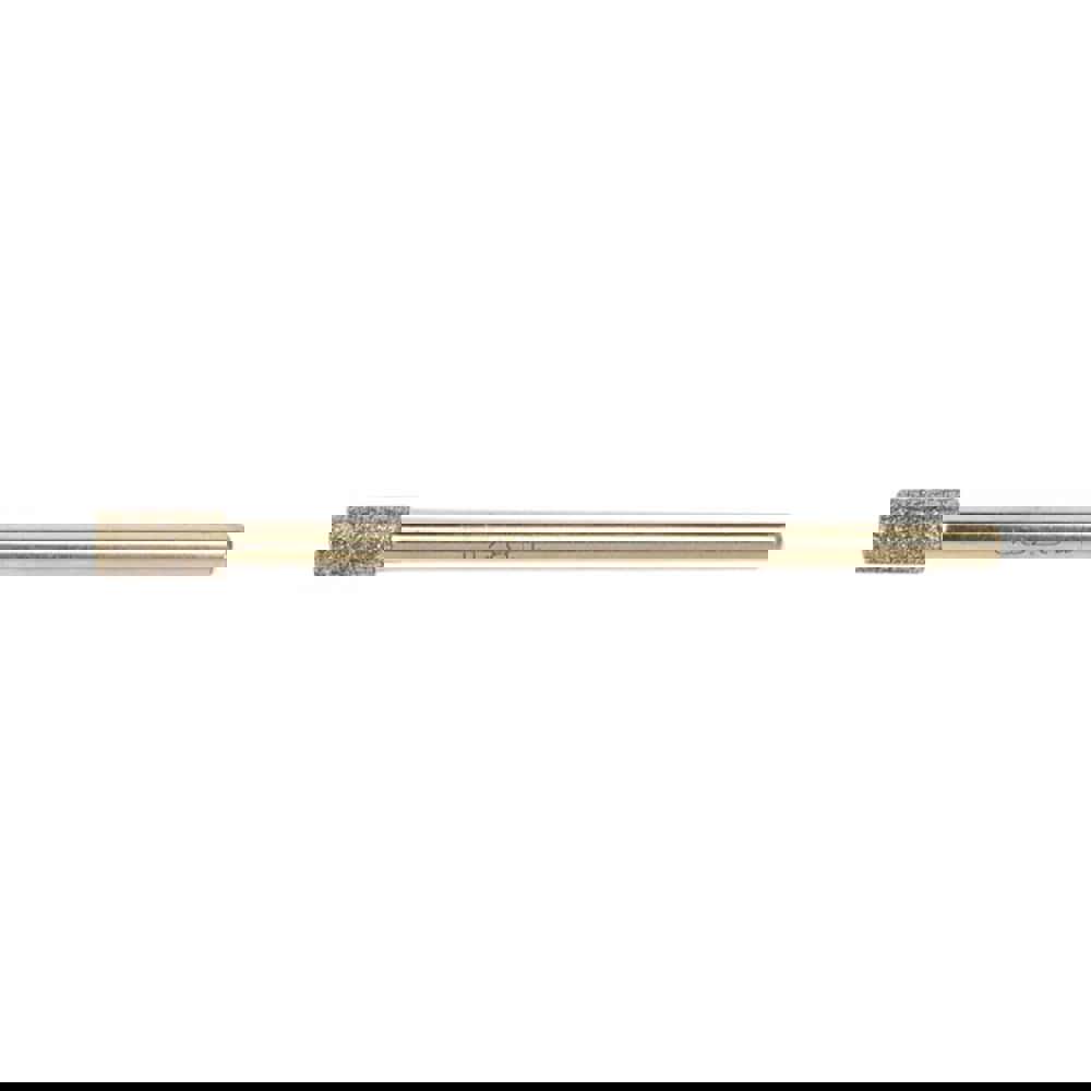 .187 x 1/8 x 2-1/4 In. cBN Electroplated Series 1000 Mounted Point 140/170 Grit