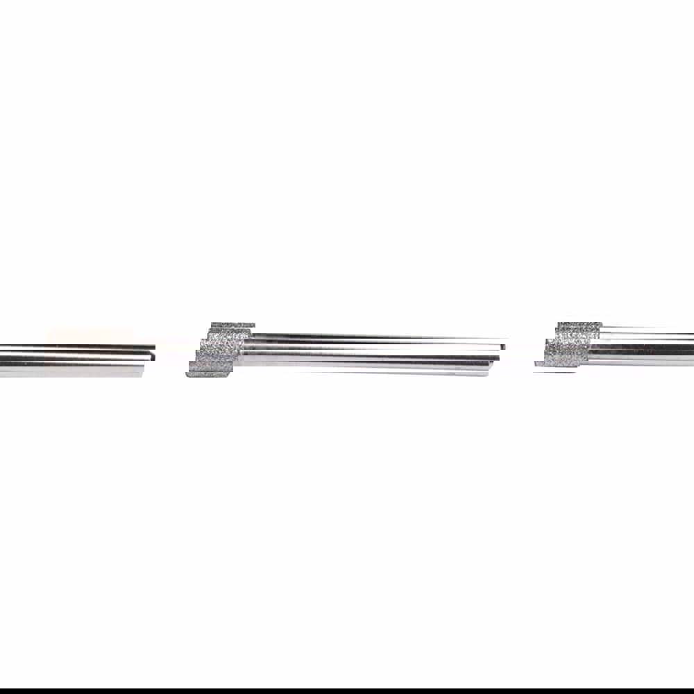 .203 x 1/8 x 2-1/4 In. Diamond Electroplated Series 1000 Mounted Point 140/170 Grit