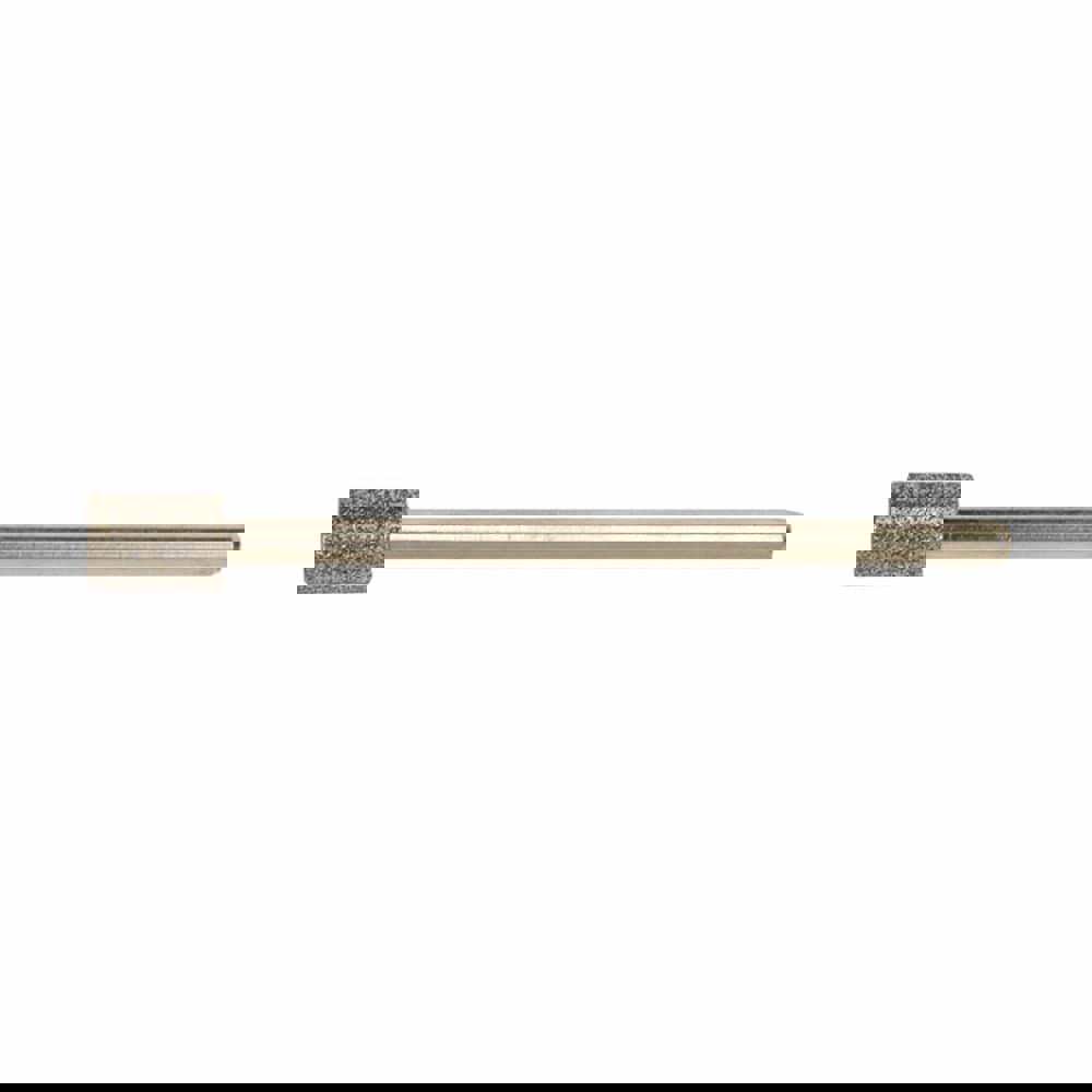 .250 x 1/8 x 2-1/4 In. cBN Electroplated Series 1000 Mounted Point 140/170 Grit