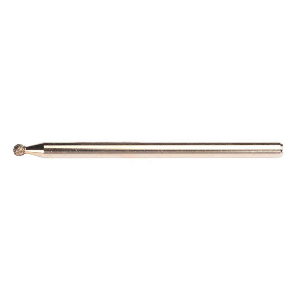3/32 x 1/8 x 2 In. cBN Electroplated Spherical Ball End Tool 100/120 Grit