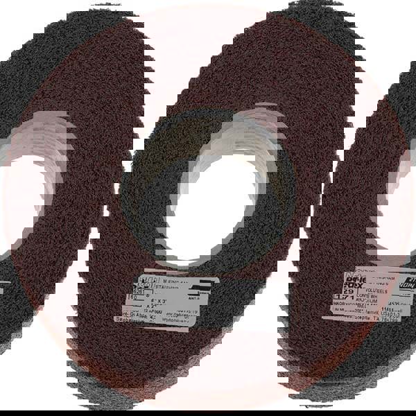 Deburring Wheel: Density 6, Aluminum Ox