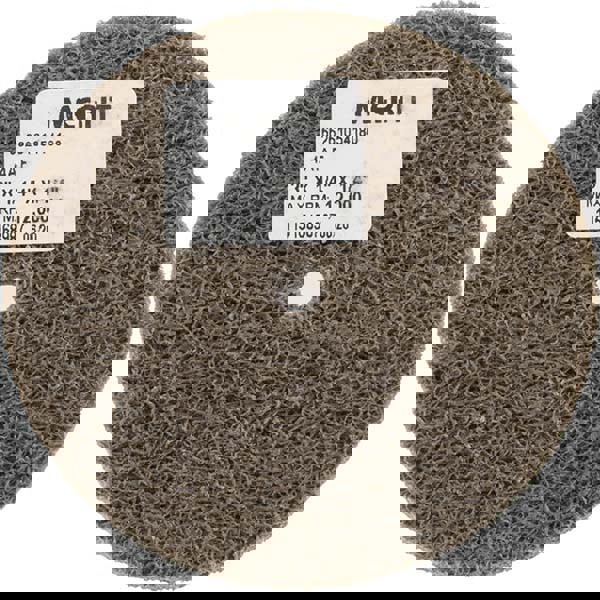 Deburring Wheel: Density 4, Aluminum Oxide