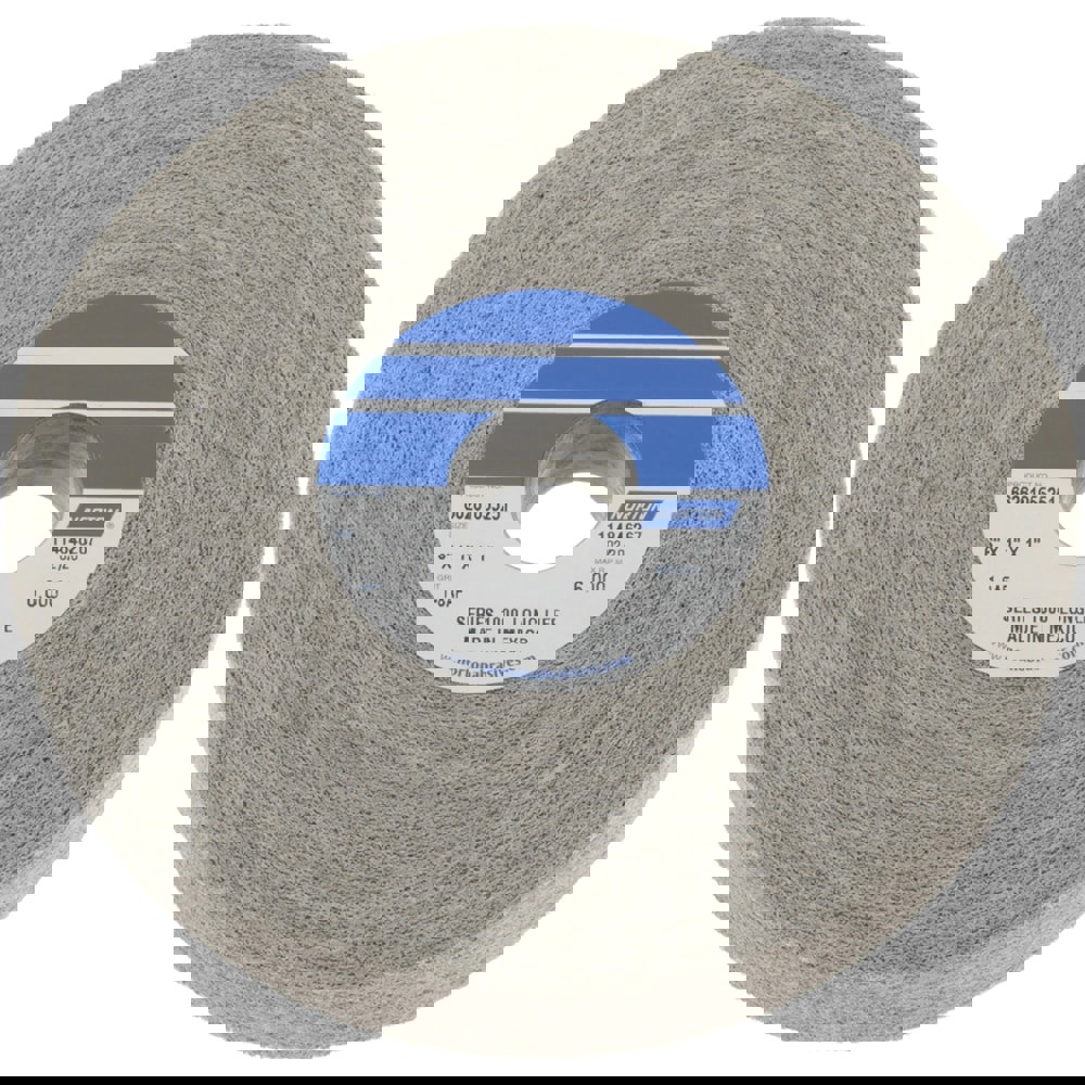 Deburring Wheel: Density 8, Aluminum Oxide