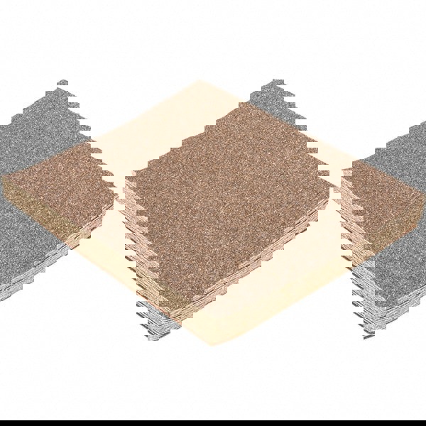 Sanding Sheet: 40 Grit, Aluminum Oxide,